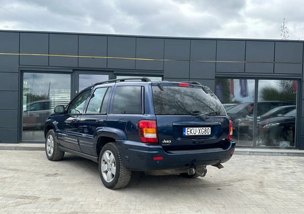 Jeep Grand Cherokee cena 28900 przebieg: 228000, rok produkcji 2004 z Terespol małe 379